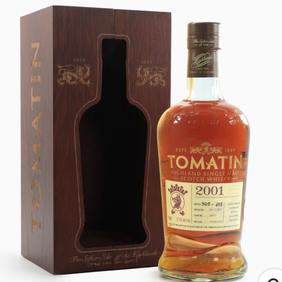 TOMATIN 2001 (Single Cask #34872)