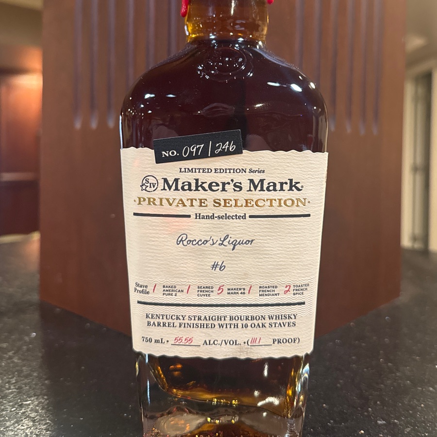 Maker's Mark Private Selection (Rocco's Liquor #6)