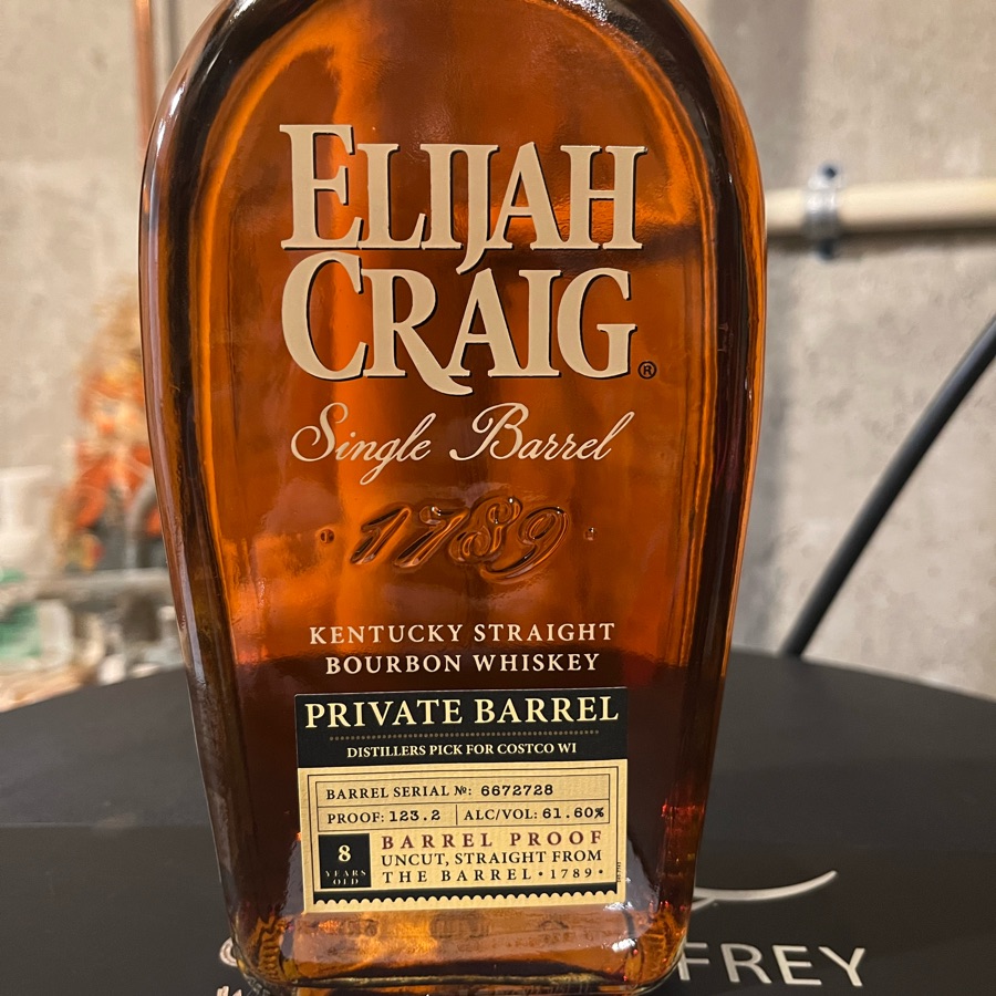 Elijah Craig Private Barrel Costco