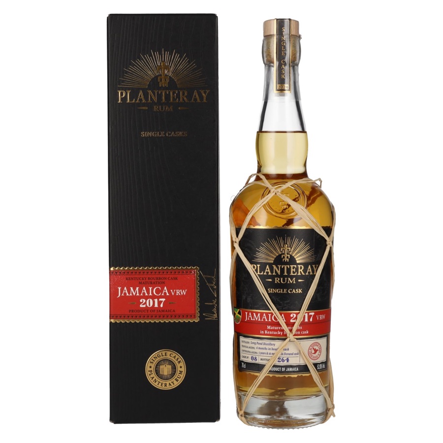 Planteray Rum Single Cask Jamaica 2017 VRW
