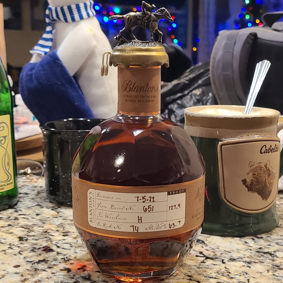 Blanton's Straight From The Barrel (Dumped in 2022 - Barrel 651)