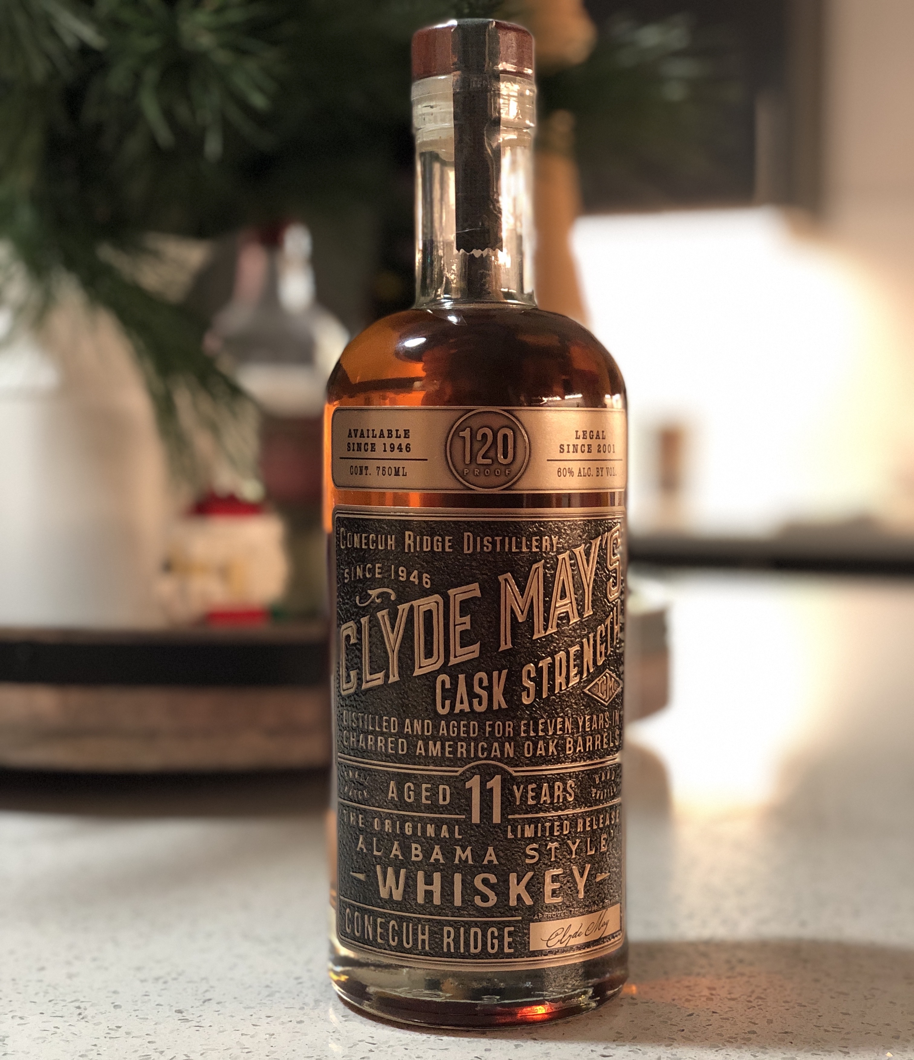 Clyde May's 11 Year Cask Strength Alabama-Style Whiskey