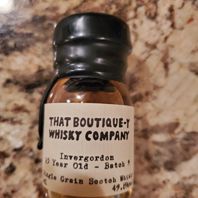 Invergordon 25 year old - batch 9 - that boutique-y whisky company