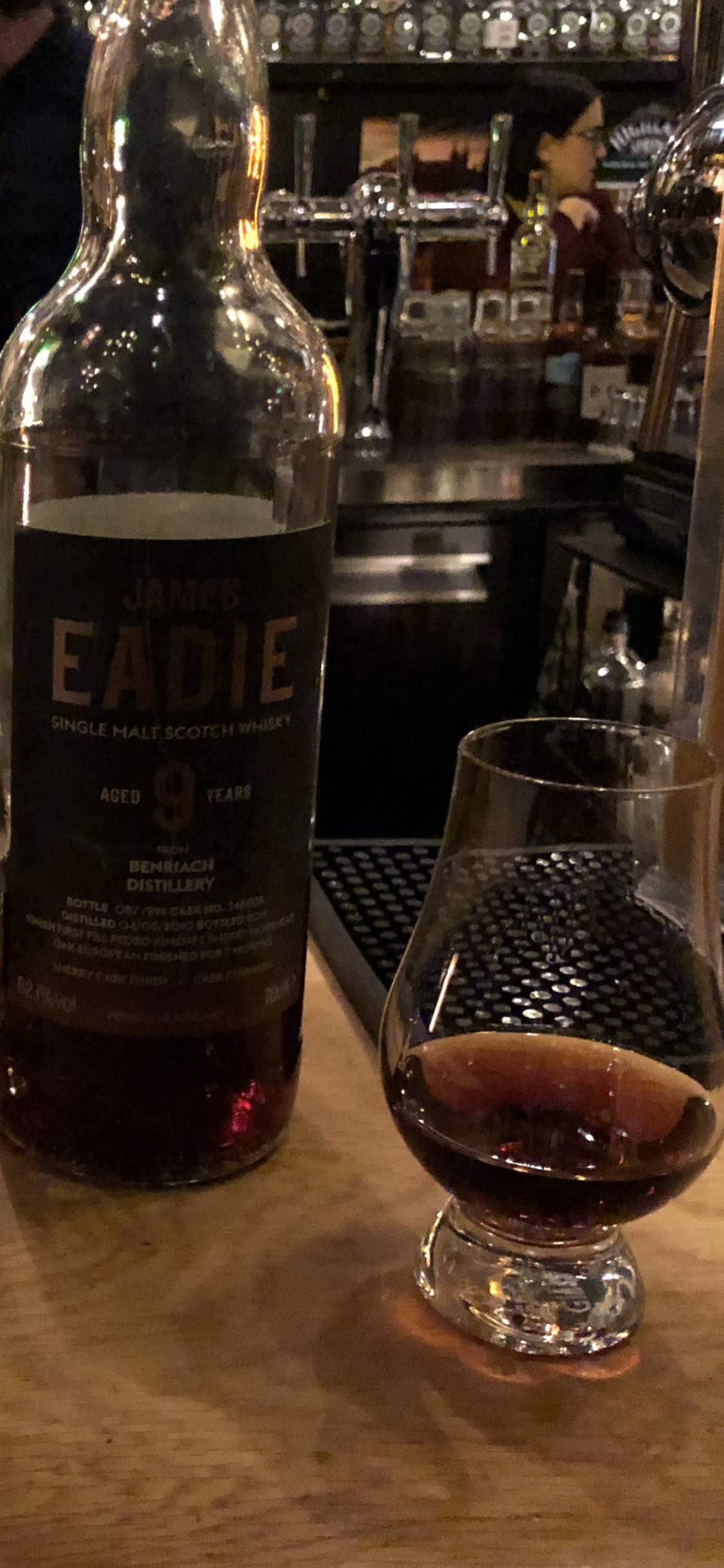 James Eadie Benriach 9 Year Cask 348035