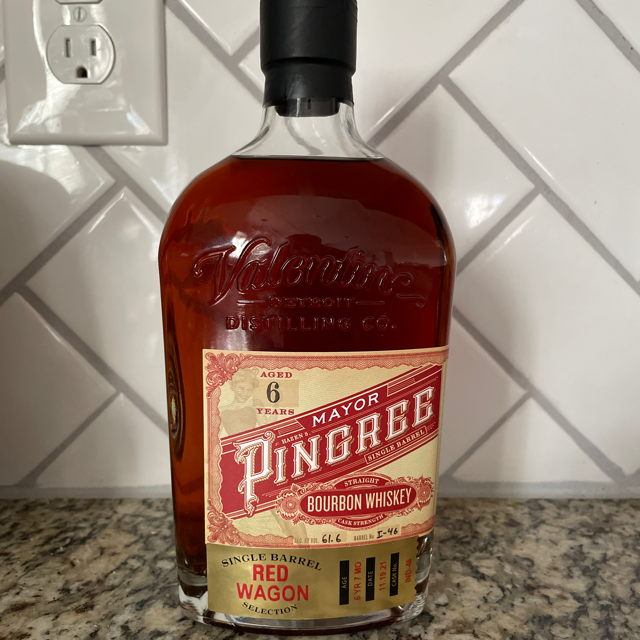 Mayor Pingree Straight Bourbon (Red Wagon Single Barrel)