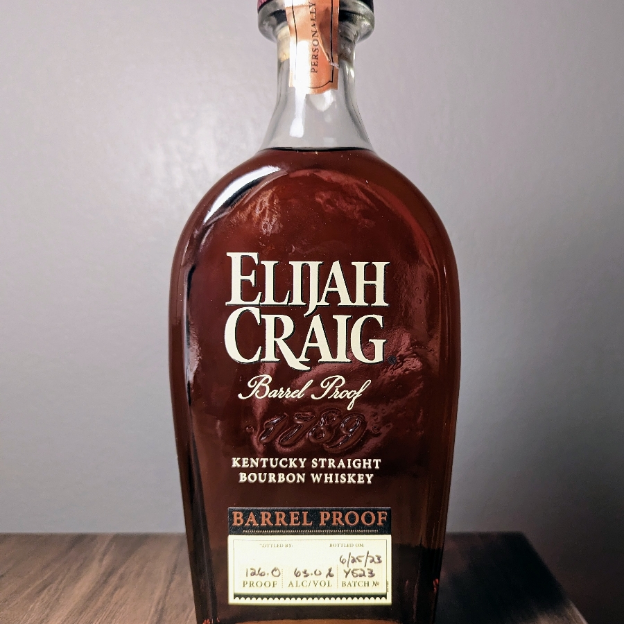 Elijah Craig Barrel Proof Private Selection Y523