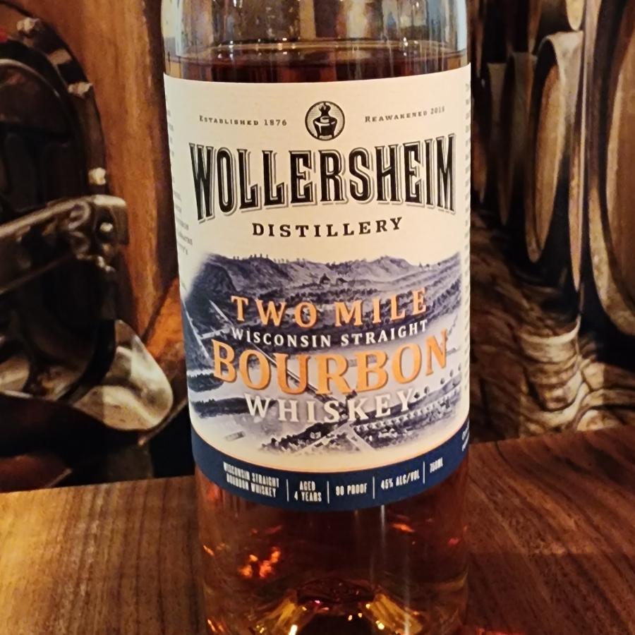 Wollersheim Two Mile Wisconsin Straight Bourbon