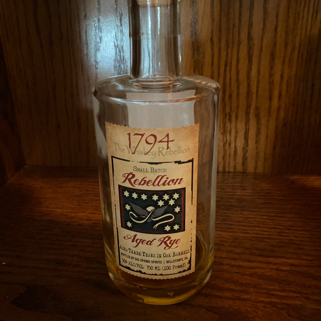 1794 Rebellion Aged Rye