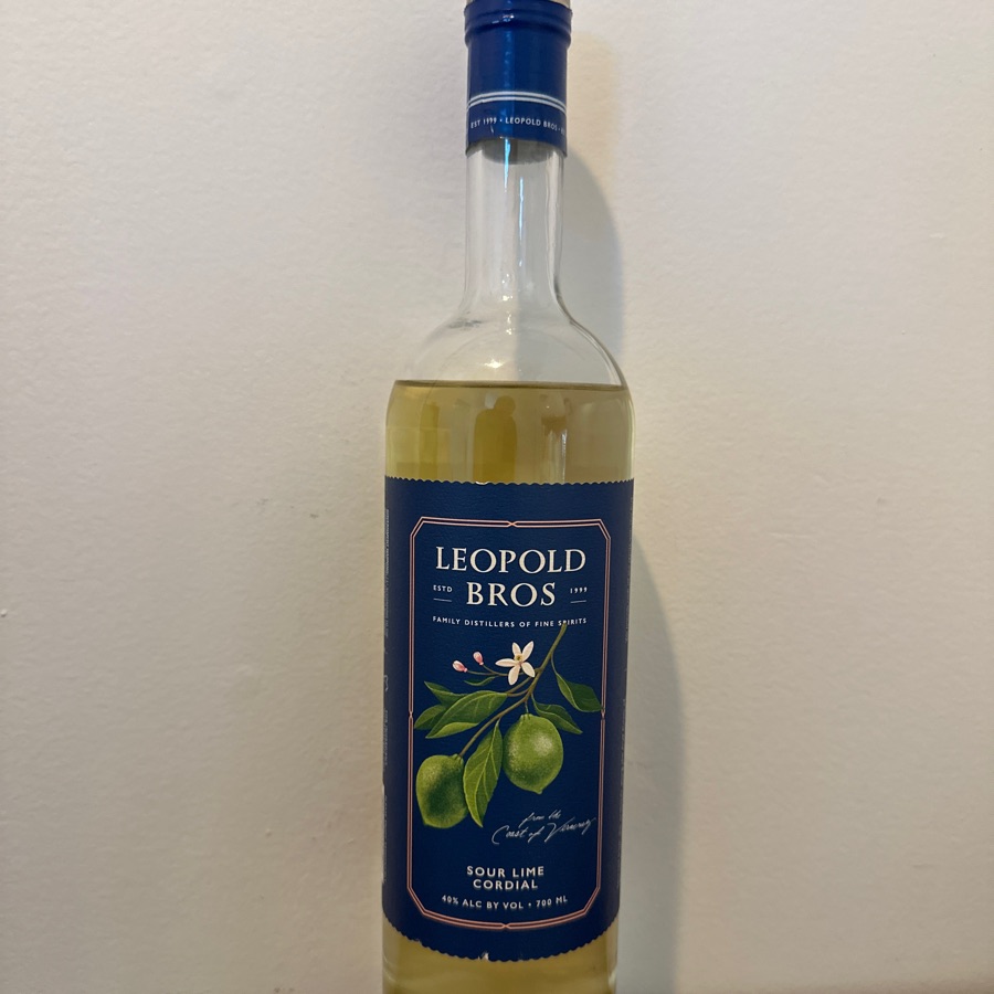 Leopold Brothers Sour Lime Cordial