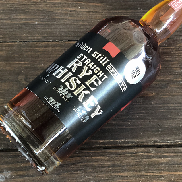 Hidden Still Spirits Straight Rye Whiskey
