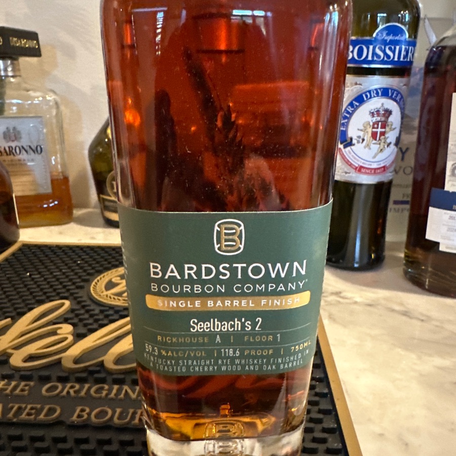 Bardstown Bourbon Company Single Barrel Finish Rye (Seelbach's 2)
