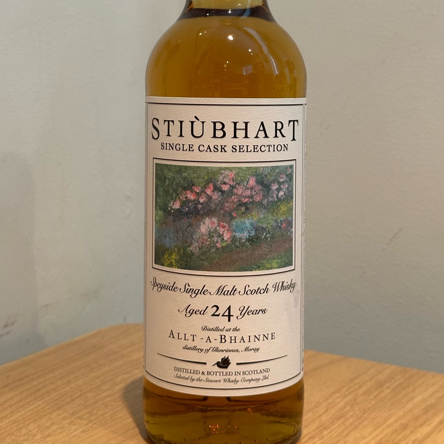 Allt-A-Bhainne aged 24 years (Stiùbhart)