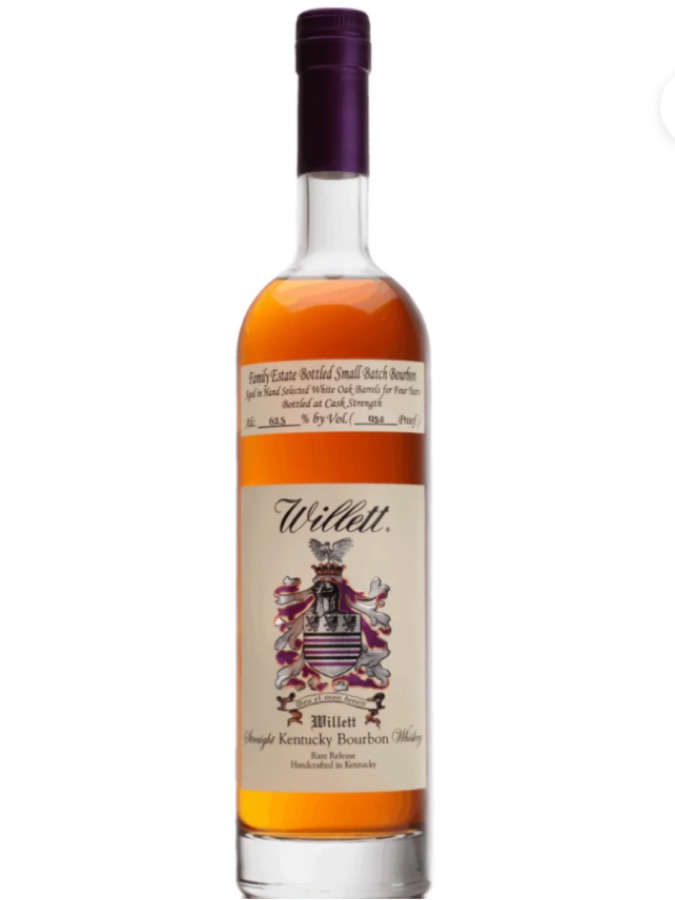 WILLETT FAMILY ESTATE SMALL BATCH BOURBON 4 YEAR CASK STRENGTH