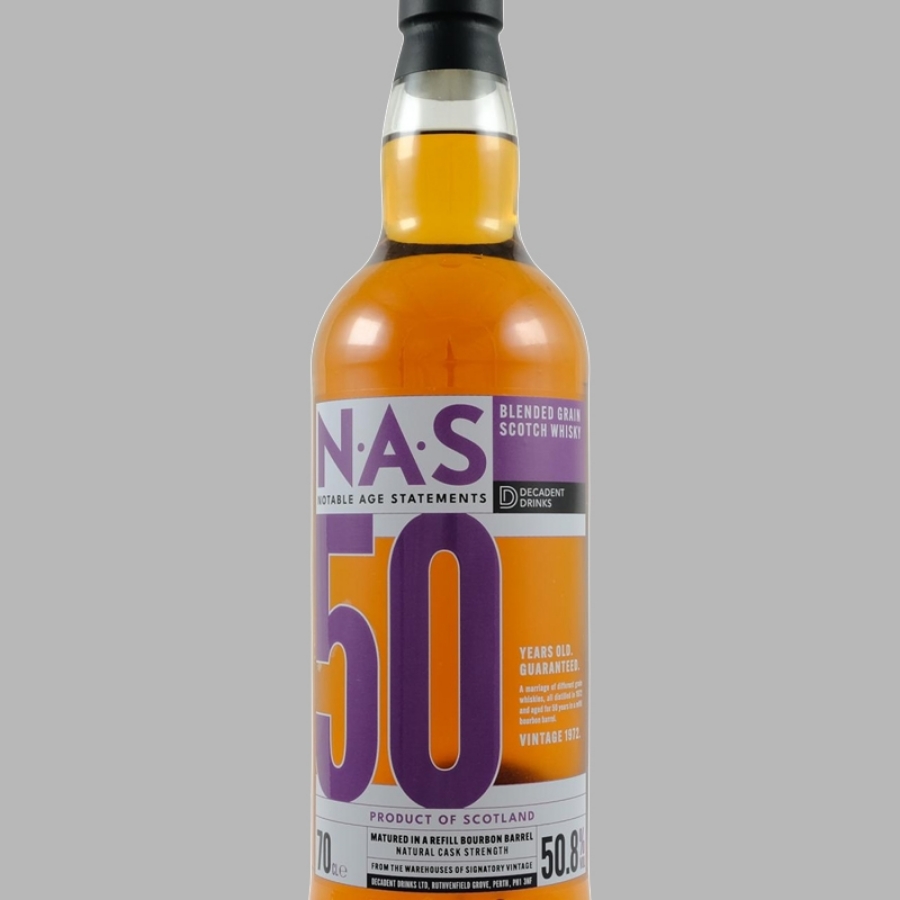 Blended Grain 1972 50 Year (Decadent Drinks)