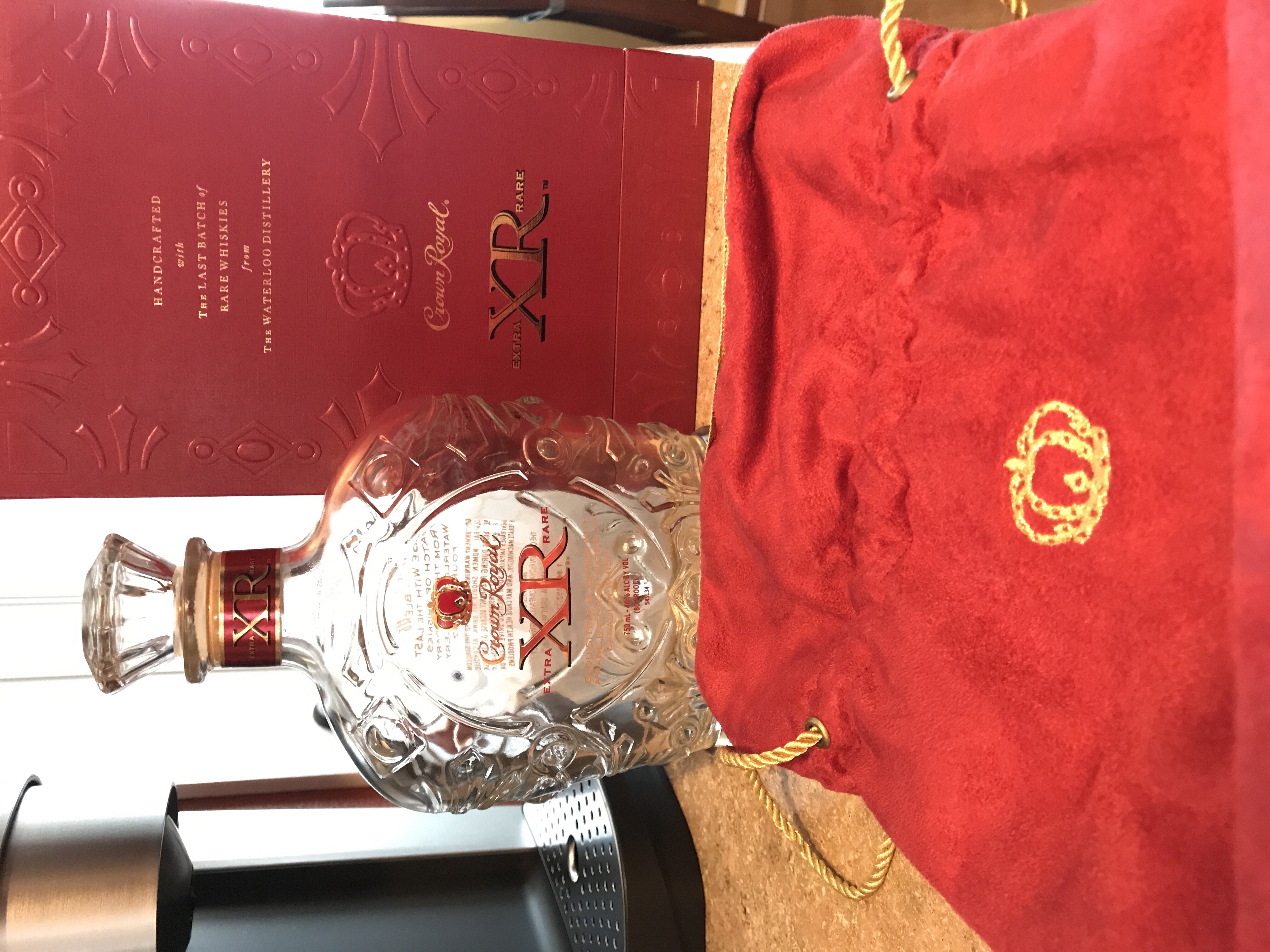 Crown Royal XR with Waterloo whiskey