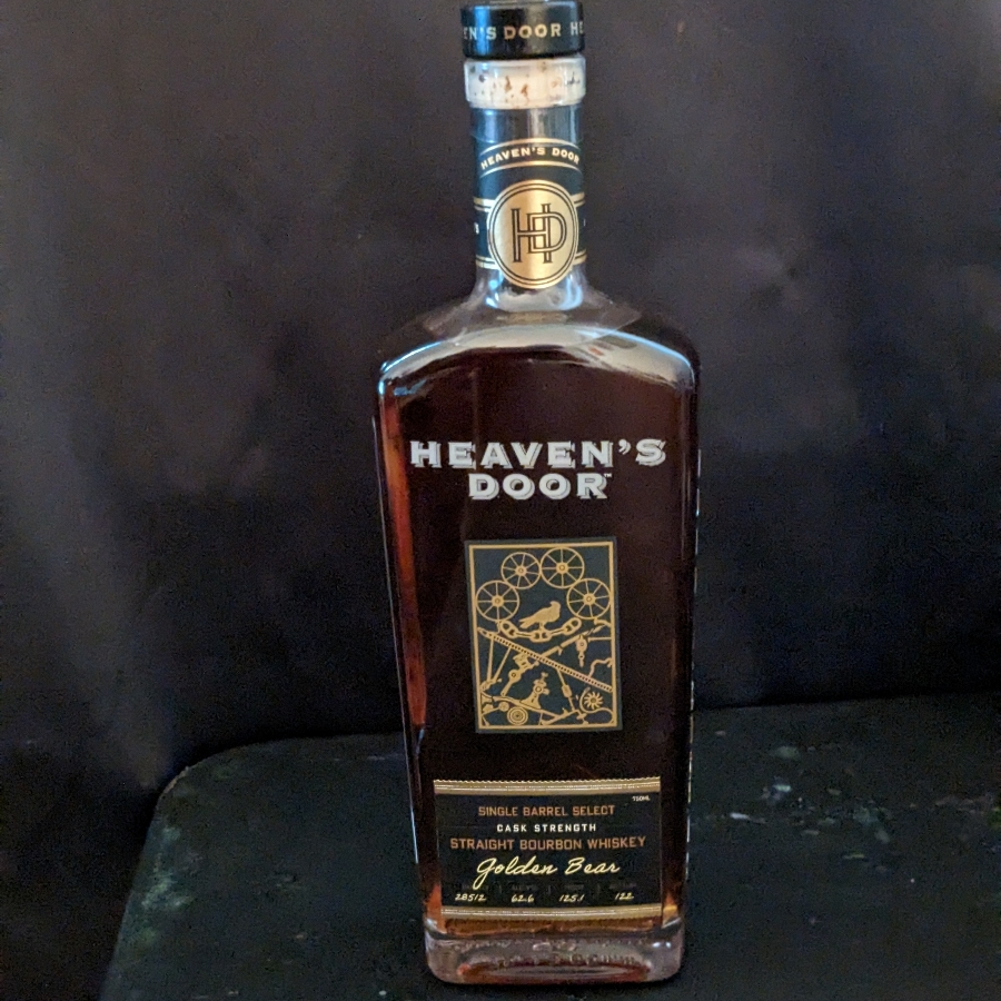 Heaven's Door Single Barrel Select Cask Strength Golden Bear Store Pick
