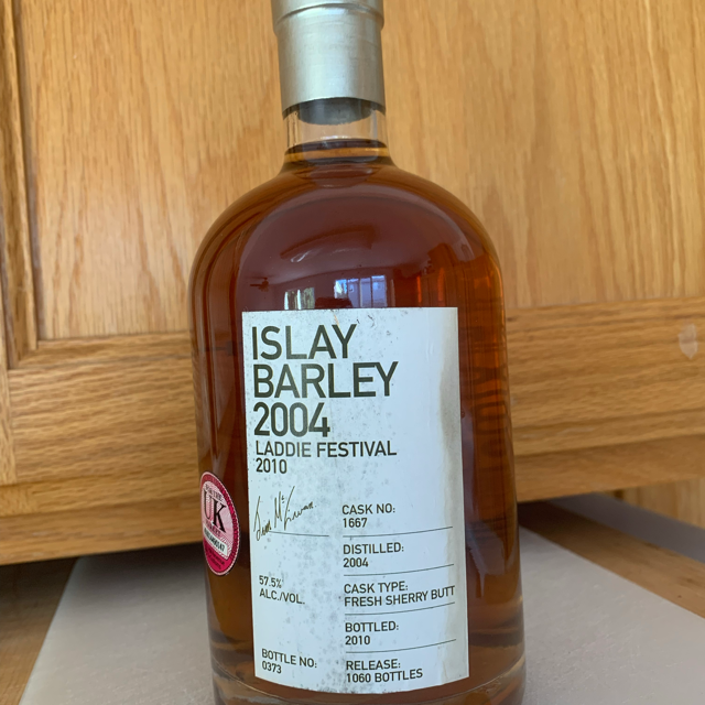 Bruichladdich Islay Barley 2004 Laddie Festival