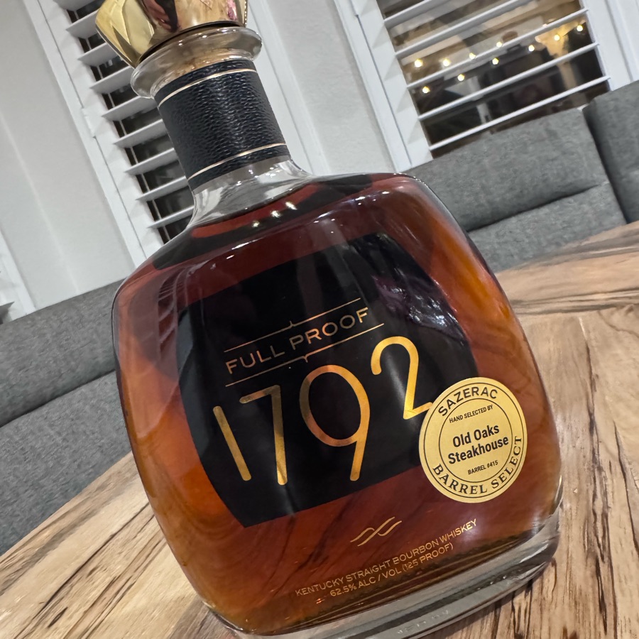 1792 Full Proof Straight Bourbon (Old Oaks Barrel Pick)