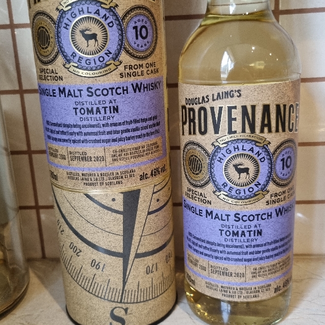 Tomatin 2010 10 Year Provenance (Douglas Laing)