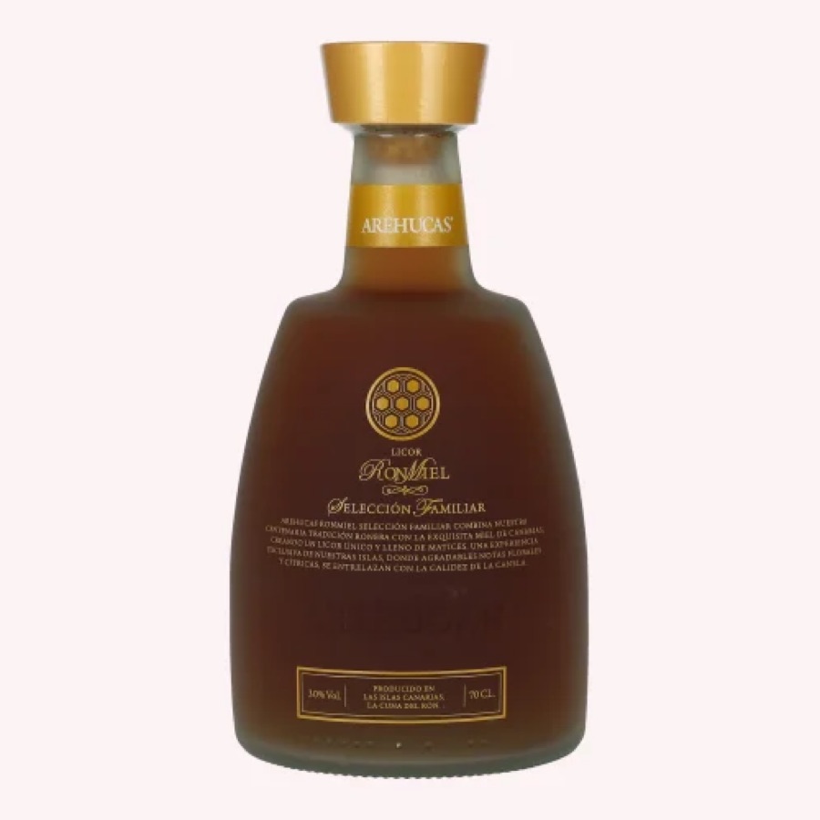 Arehucas Ron Miel Selección Familiar Licor