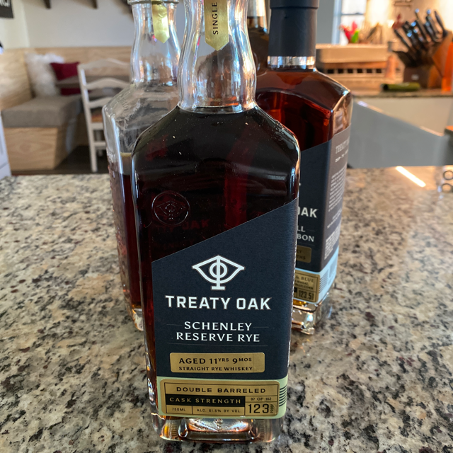Treaty Oak Schenley Reserve Rye