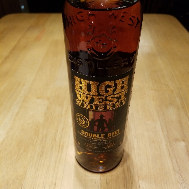 HIGH WEST DOUBLE RYE BARREL SELECT MOSCATEL FINISH