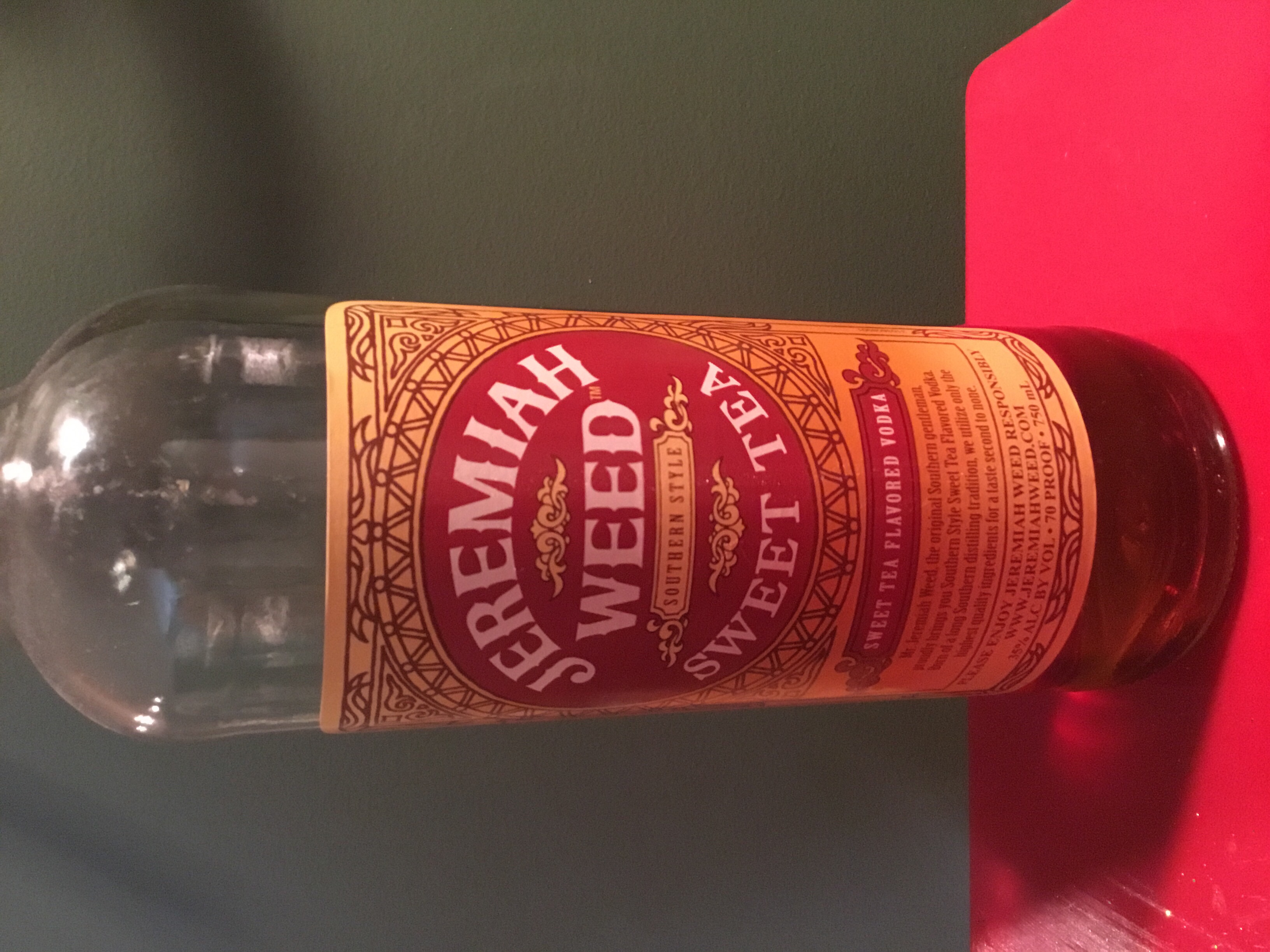 Jeremiah Weed Sweet Tea Vodka