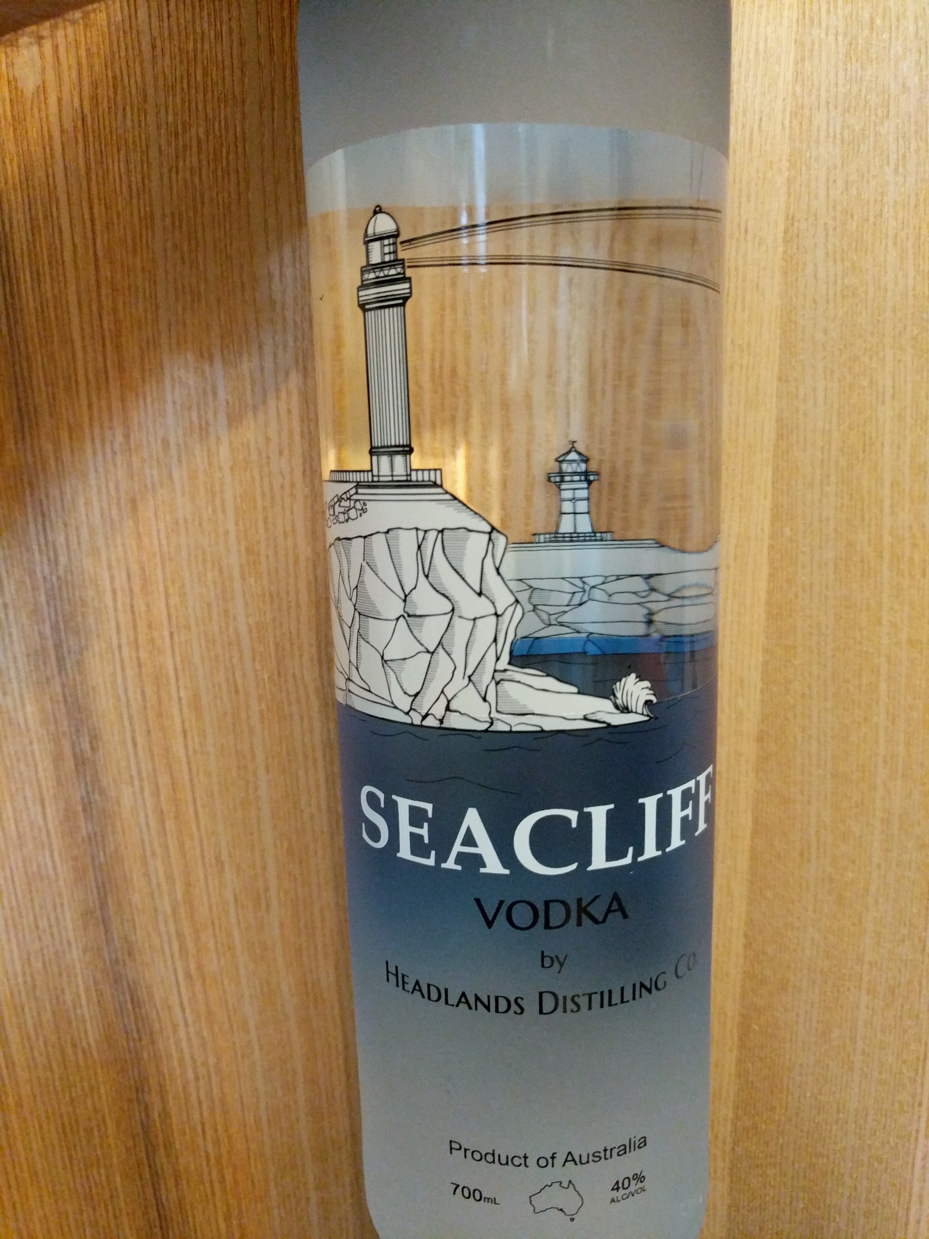 seacliff vodka by headlands distilling