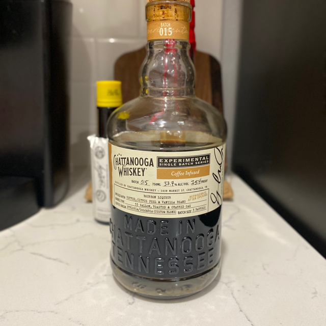 Chattanooga Whiskey Experimental Single Batch Series Batch 015: Coffee Infused