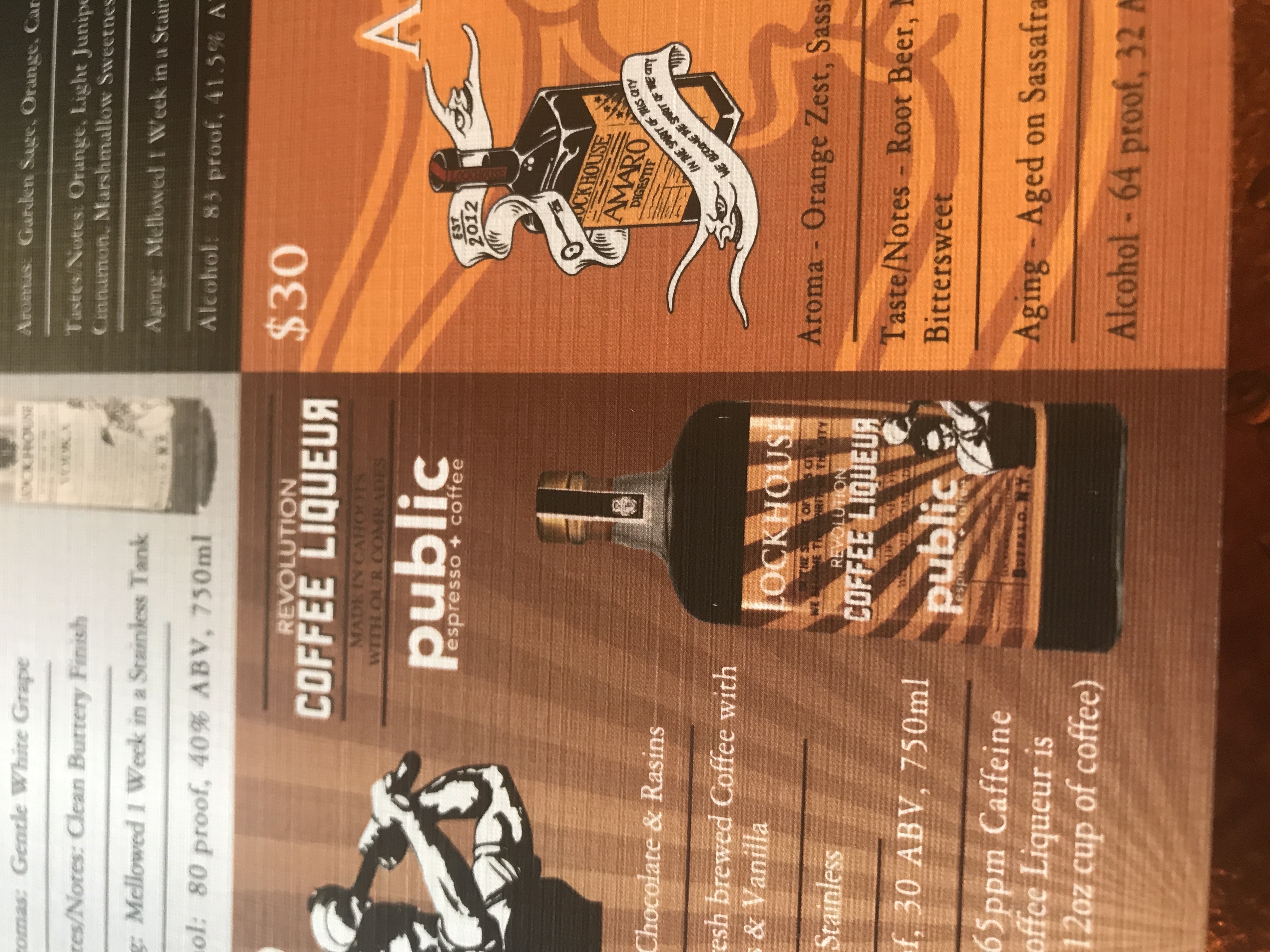 Lockhouse Revolution Coffee Liqueur