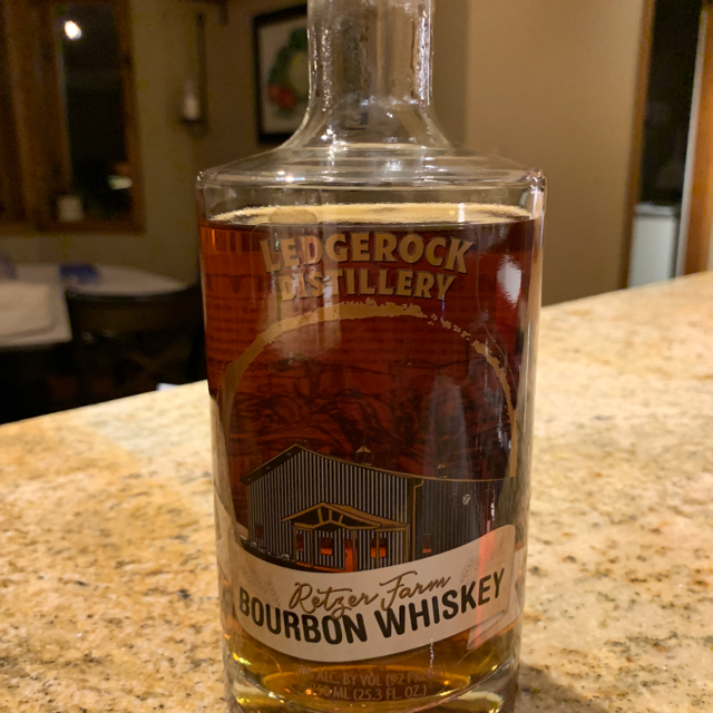 Ledgerock Distillery Retzer Farm Bourbon Whiskey