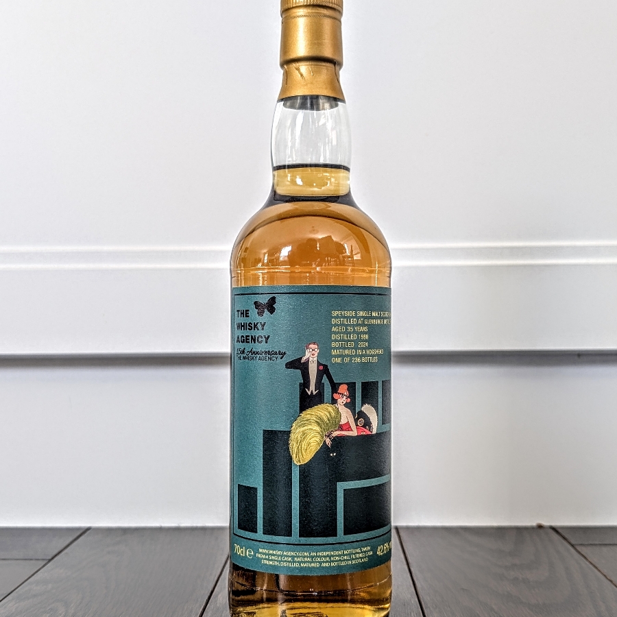 The Whisky Agency Glenburgie 1988 35 Year Single Malt Scotch Whisky