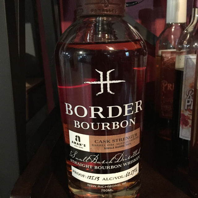 Border Bourbon Cask Strength Single Barrel (Aman's)