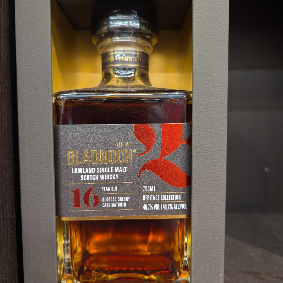 Bladnoch 16 year old - Oloroso Sherry cask