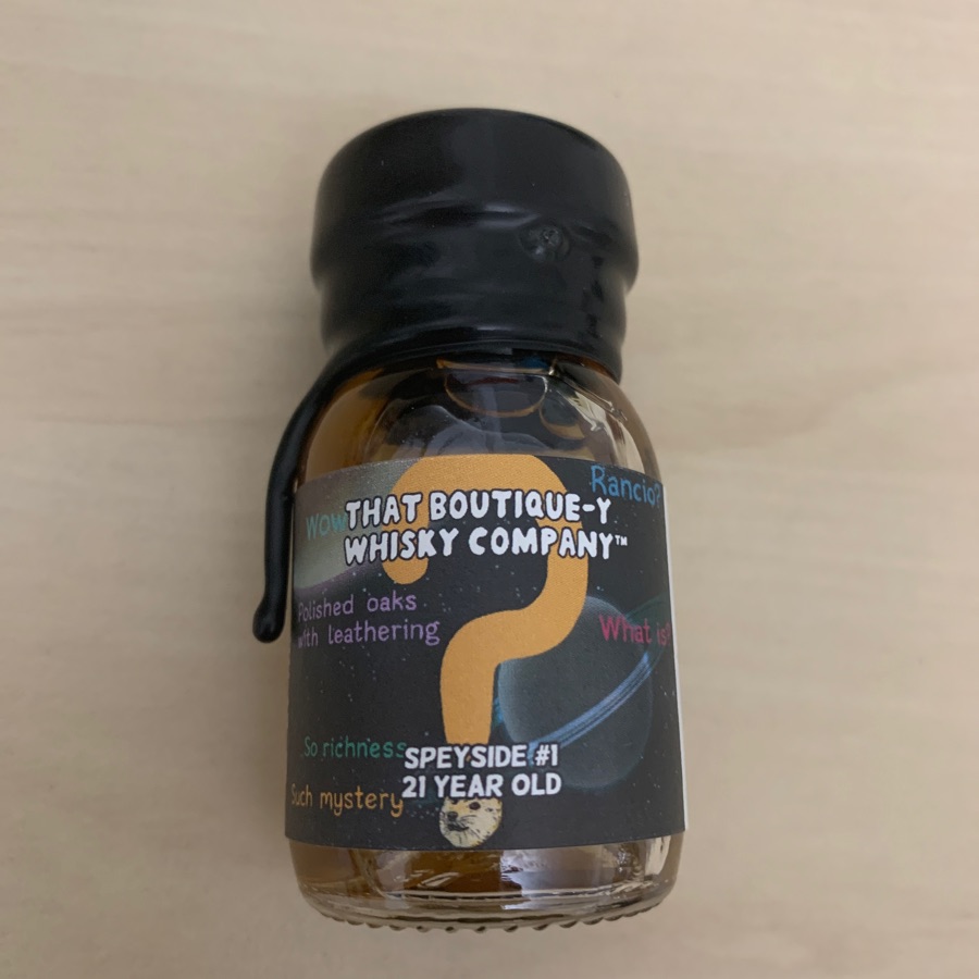 Speyside #1 21 year old advent 2022 exclusive