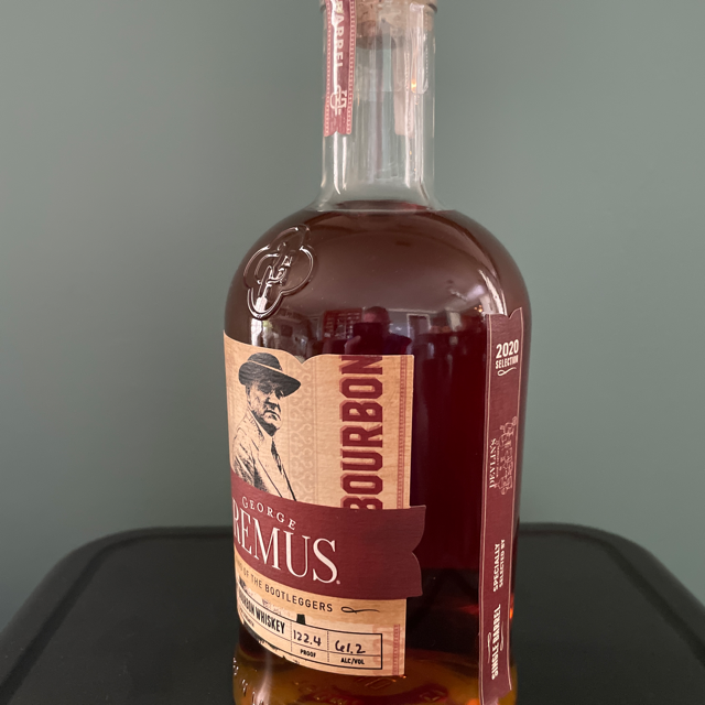 George Remus Straight Bourbon Whiskey - Single Barrel (2020 Selection - Devlin's Wine &Spirits)