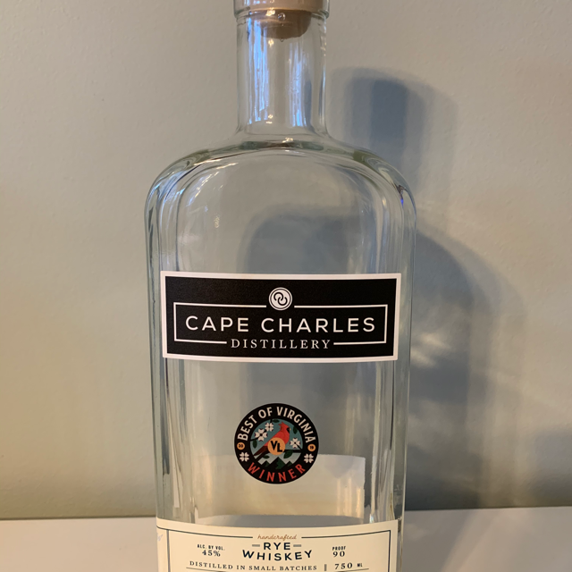 Cape Charles Distillery Rye Whiskey