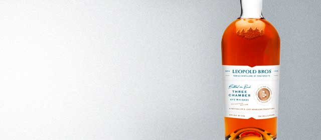 Leopold Bros. Three Chamber Bottled in Bond Rye (Collector's Edition)