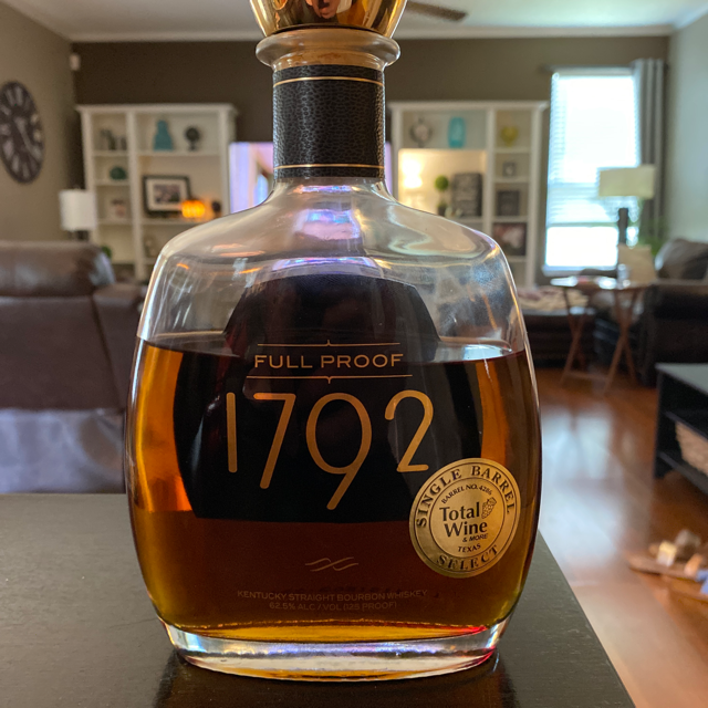 1792 Full Proof Total Wine Pick