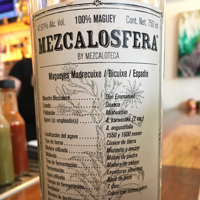 Mezcalosfera by Mezcaloteca - Magueyes madrecuixe/bicuxie/espadin