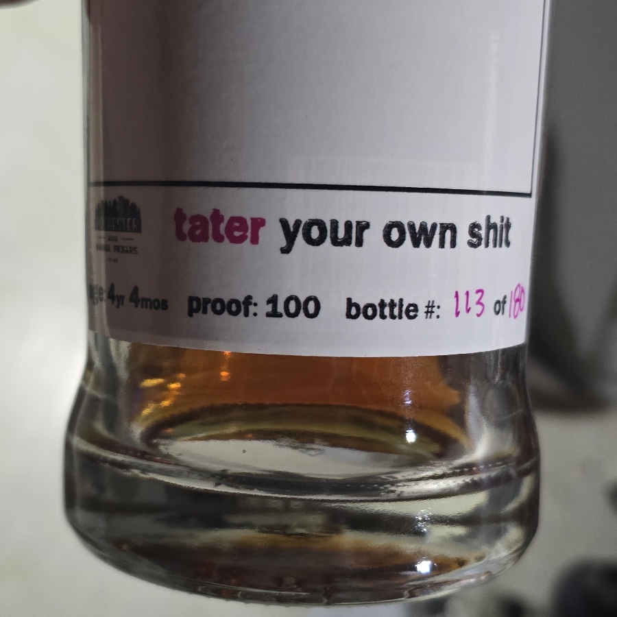 Old Forester Single Barrel (Roc Elite Tater Your Own S***)