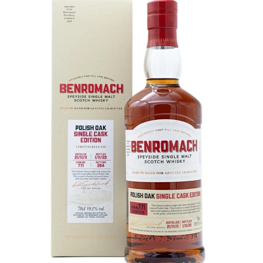 Benromach 2011 Single Cask #771 Polish Oak