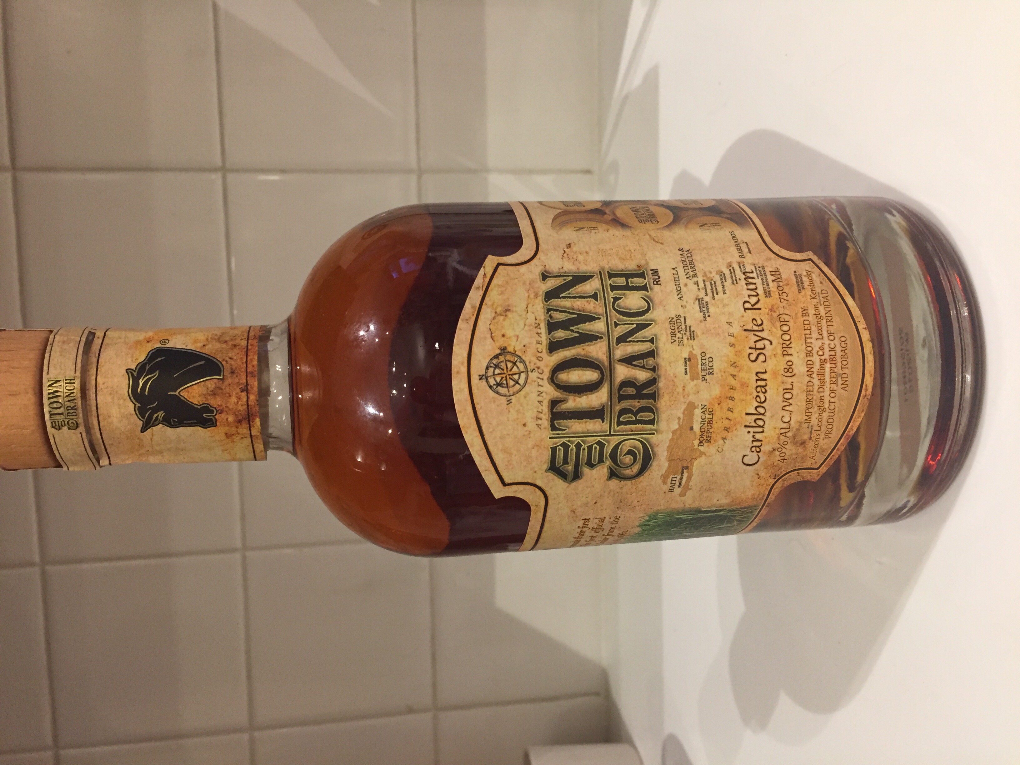 Town Branch Gold Carribean Style Rum