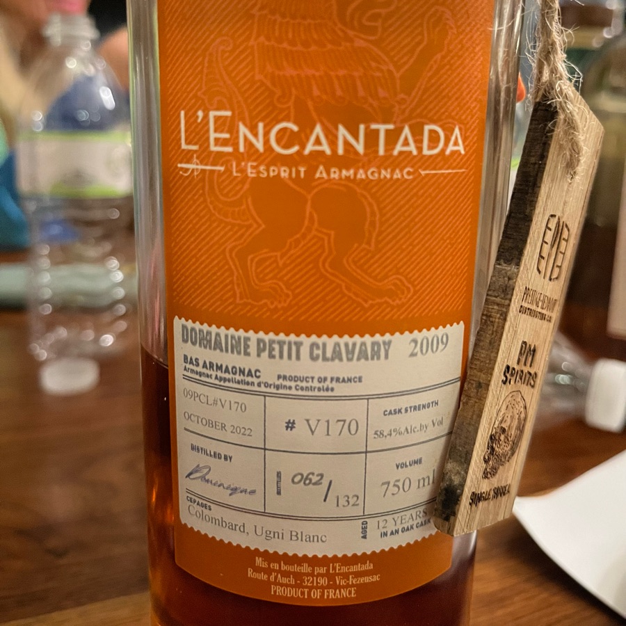 L'Encantada Domaine Petit Clavary 2009 12 Year