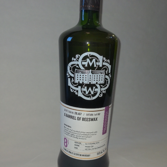 A Barrel of Beeswax 26.167 (SMWS)