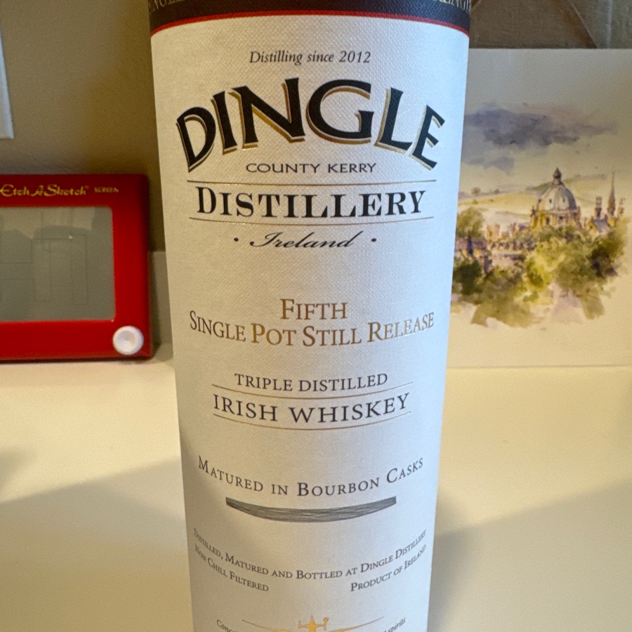 Dingle fifth single pot still release, cask strength
