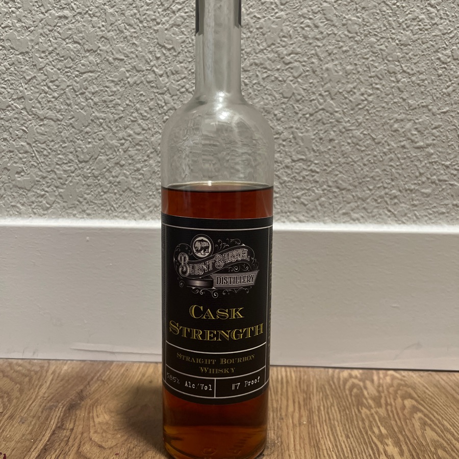 Burnt Barrel Cask Strength Straight Bourbon Whiskey