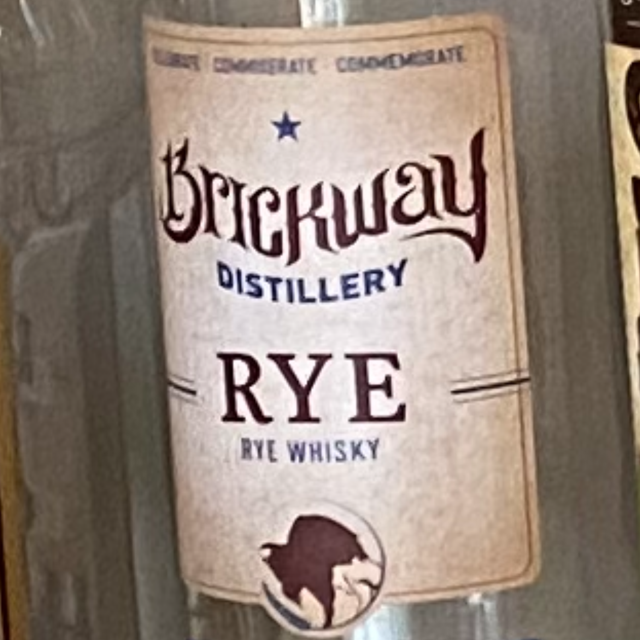 Brickway Rye Whiskey
