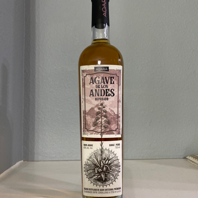 Aqará Agave De Los Andes Reposado