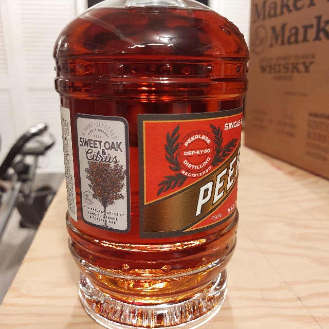 Peerless Single Barrel Kentucky Straight Bourbon "Sweet Oak & Citrus"